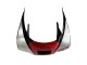 Online Plata Rojo Negro Brillante Carenado Moto Honda NSR250R 1988-1989