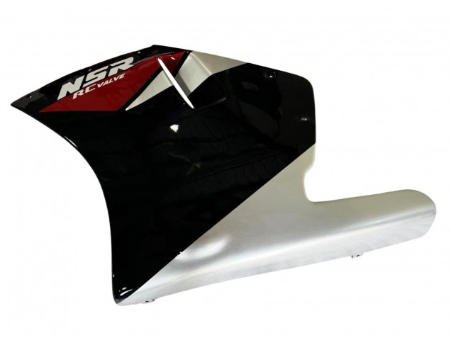 Online Plata Rojo Negro Brillante Carenado Moto Honda NSR250R 1988-1989