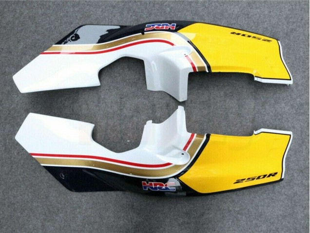Online Blanco Amarillo Oro Negro Brillante Carenado Moto Honda NSR250R 1988-1989