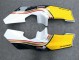 Online Blanco Amarillo Oro Negro Brillante Carenado Moto Honda NSR250R 1988-1989