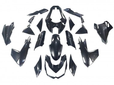 Online Negro FibraCarbono Carenado Moto Kawasaki Z1000 2010-2013