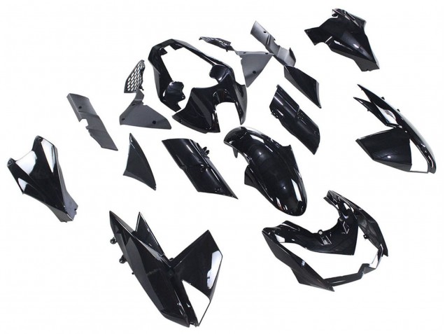 Online Negro Brillante Carenado Moto Kawasaki Z1000 2010-2013