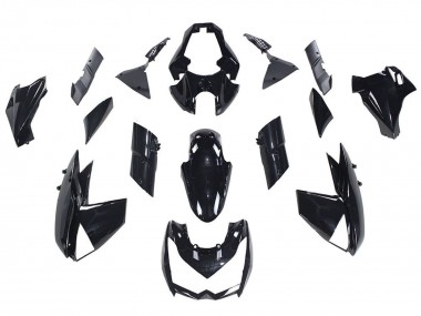 Online Negro Brillante Carenado Moto Kawasaki Z1000 2010-2013