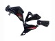 Online Negro Brillante Rojo Carenado Moto Kawasaki Z800 2013-2018