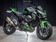 Online Verde Negro Brillante Carenado Moto Kawasaki Z800 2013-2018