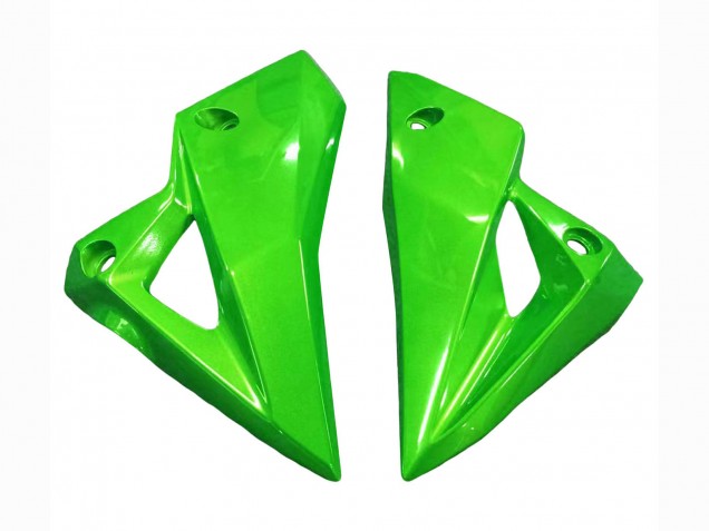 Online Verde Negro Brillante Carenado Moto Kawasaki Z800 2013-2018