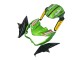 Online Verde Negro Brillante Rojo Amarillo Carenado Moto Kawasaki Z800 2013-2018