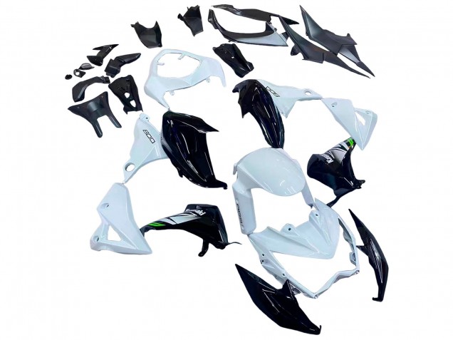 Online Blanco Negro Brillante Verde Carenado Moto Kawasaki Z800 2013-2018