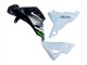 Online Blanco Negro Brillante Verde Carenado Moto Kawasaki Z800 2013-2018