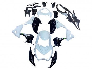 Online Blanco Negro Brillante Verde Carenado Moto Kawasaki Z800 2013-2018