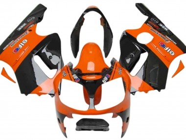 Online Naranja Negro Elf Michelin Carenado Moto Kawasaki ZX12R 2000-2001