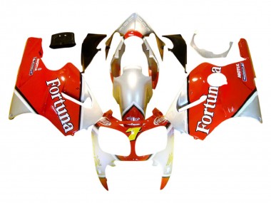 Online Plata Rojo Fortuna Motul 7 Carenado Moto Kawasaki ZX12R 2000-2001