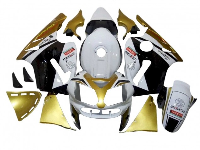 Online Blanco Oro Negro Rojo Denso Carenado Moto Kawasaki ZX12R 2002-2006