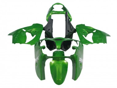 Online Verde Negro Carenado Moto Kawasaki ZX12R 2002-2006