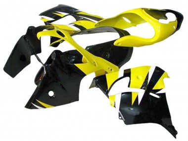 Online Amarillo Negro Carenado Moto Kawasaki ZX12R 2002-2006
