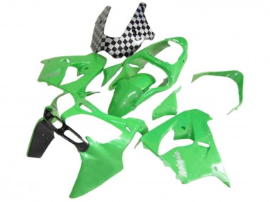 Online Verde Negro Blanco Ninja Carenado Moto Kawasaki ZX9R 2000-2001