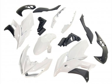 Online Blanco Negro Mate Carenado Moto Kawasaki Versys 650 2015-2021