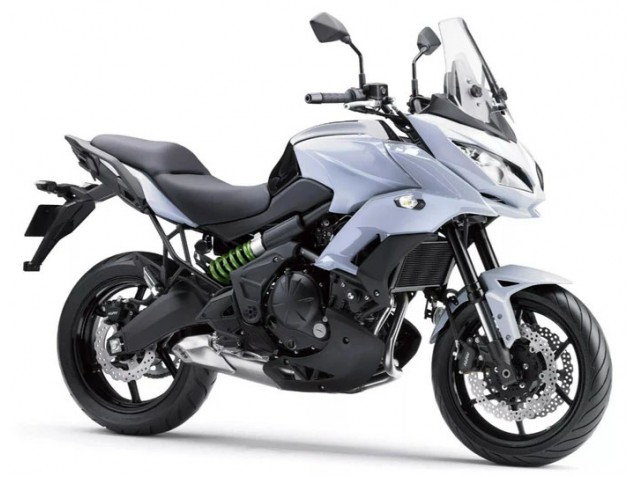 Online Blanco Negro Mate Carenado Moto Kawasaki Versys 650 2015-2021