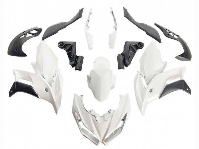 Online Blanco Negro Mate Carenado Moto Kawasaki Versys 650 2015-2021