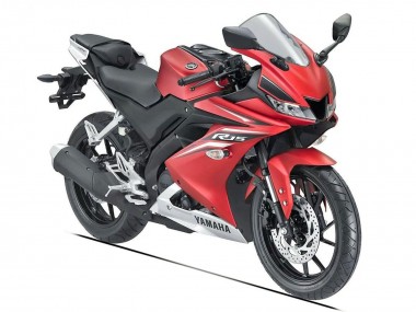 Online Rojo Mate Negro Carenado Moto Yamaha YZF R15 2018-2024