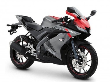 Online Gris Mate Rojo Carenado Moto Yamaha YZF R15 2018-2024