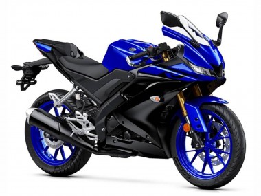 Online Azul Negro Mate Carenado Moto Yamaha YZF R15 2018-2024