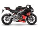 Online Negro Mate Rojo Carenado Moto Aprilia RS660 2020-2024