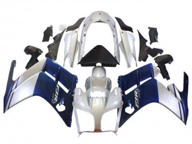 Online Azul Oscuro Plata Carenado Moto Yamaha FJR1300 2007-2012