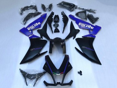 Online Negro Mate Azul Carenado Moto Aprilia RSV4 1000 2009-2015