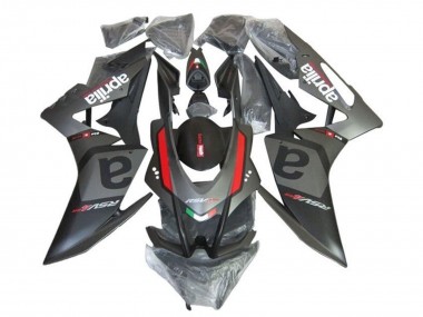 Online Negro Mate Gris Rojo Carenado Moto Aprilia RSV4 1000 2009-2015