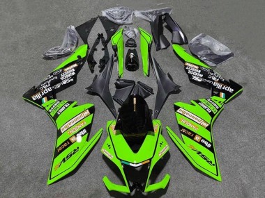 Online Verde Negro Carenado Moto Aprilia RSV4 1000 2009-2015