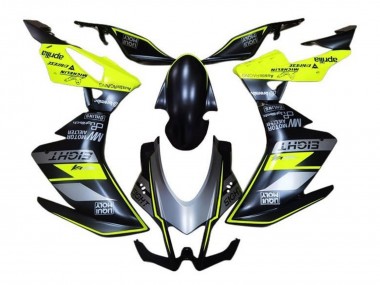 Online Carenados Moto Aprilia RSV4 1000 2016-2020 - Negro Mate Gris Amarillo