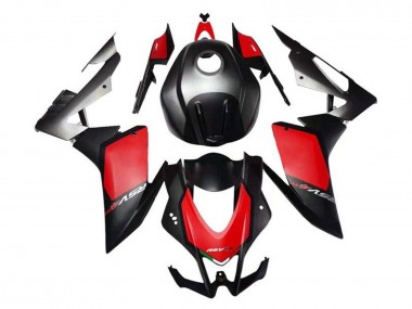 Online Carenados Moto Aprilia RSV4 1000 2016-2020 - Negro Mate Rojo Gris