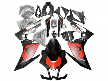 Online Carenados Moto Aprilia RSV4 1000 2016-2020 - Negro Mate Rojo Blanco