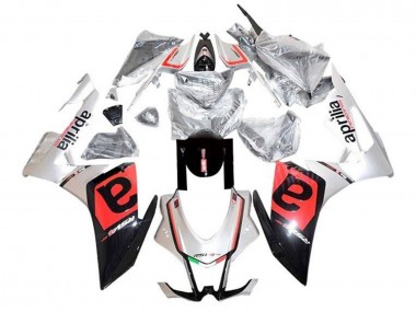 Online Carenados Moto Aprilia RSV4 1000 2016-2020 - Plata Negro Rojo