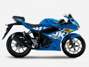 Online Azul Amarillo Ecstar Carenado Moto Suzuki GSXR125 2017-2025