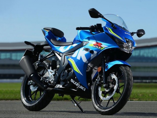 Online Azul Carenado Moto Suzuki GSXR125 2017-2025