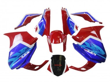 Online Blanco Rojo Azul Carenado Moto Honda VFR 1200 2010-2014