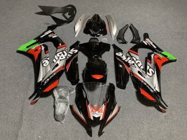 Online Negro Brillante Rojo Plata Verde Carenado Moto Kawasaki ZX10R 2016-2020