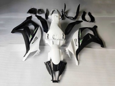 Online Blanco Negro Verde Raya Carenado Moto Kawasaki ZX10R 2016-2020
