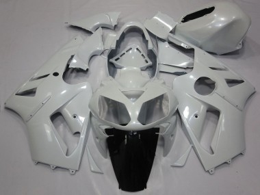 Online Blanco Carenado Moto Kawasaki ZX12R 2000-2001