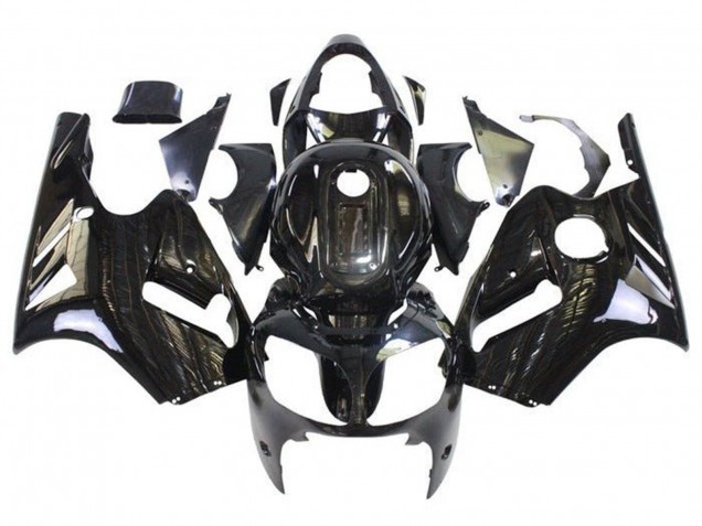 Online Negro Brillante Carenado Moto Kawasaki ZX12R 2002-2006