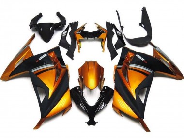 Online Naranja Negro Gris Carenado Moto Kawasaki EX300 2013-2024