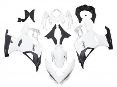 Online Blanco Negro Carenado Moto Kawasaki Ninja 400 2018-2024