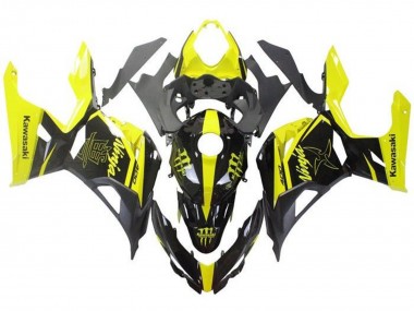 Online Amarillo Negro Monstruo Carenado Moto Kawasaki Ninja 400 2018-2024