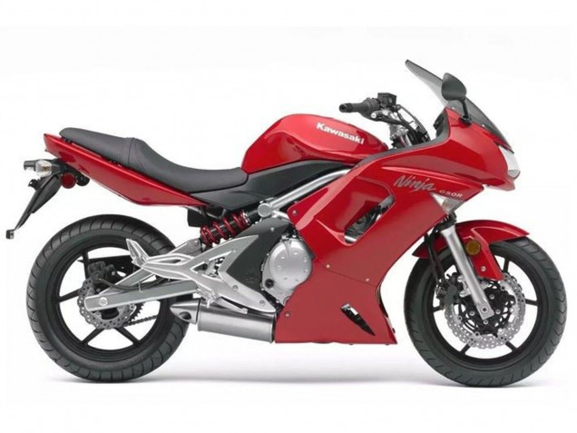 Online Rojo Carenado Moto Kawasaki Ninja 650 EX650 2006-2008