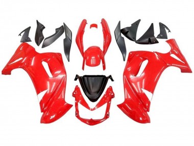 Online Rojo Negro Carenado Moto Kawasaki Ninja 650 EX650 2006-2008