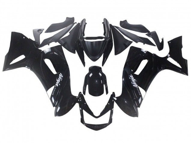 Online Negro Brillante Blanco Ninja 650R Carenado Moto Kawasaki Ninja 650 EX650 2006-2008