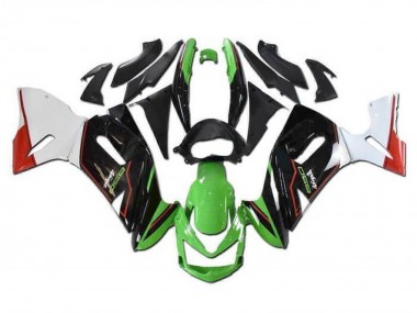 Online Verde Negro Blanco Rojo Carenado Moto Kawasaki Ninja 650 EX650 2006-2008
