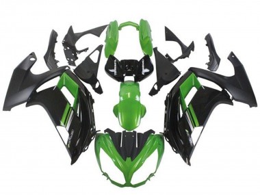 Online Verde Negro Carenado Moto Kawasaki Ninja ER6F 2012-2014